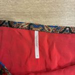 Free People NWT  Dance This Way Printed Skirt Red Ruffle Mini Size 12 *READ Photo 2