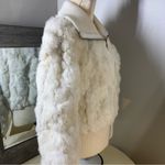 wilson's leather  Maxima white Rabbit Fur Jacket Photo 4