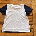 Alfred Dunner  America’s Cup Sailboat Top Navy & White Petite Medium Photo 3