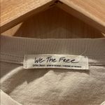 We The Free Tee Shirt Beige Distressed Size XS Photo 4