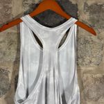 Athleta 2X Tank Top White Gray Cloud Print Racerback Athletic Workout Photo 7