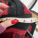 Handwoven Wool Malibu Tote Saddle Blanket Bags Leather Handles Southwest Aztec Photo 12