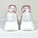 Moncler Lunarove Low Top Sneakers White Pink Size EU 40 US 10 NEW Photo 3