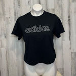 Adidas  black crop top Photo 0