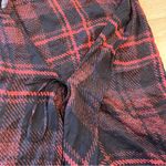 Alexander McQueen  Red Plaid Mini Dress Asymmetrical Tie Drape Size 2 US/38 IT Photo 4