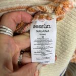 Sessun Nagaina Wool Stripe Crewneck Sweater M Pink Size M Photo 4