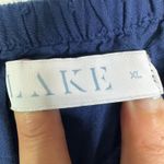 Lake Pajama Lolly Swiss Dot Mini Sleep Dress Navy Blue Women’s XL Nightgown Photo 2