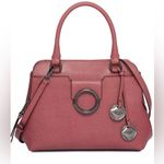 Calvin Klein Reese satchel Bag Purse Pink Dhalia Photo 0