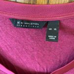 H by Halston Essentials 3/4 Sleeve U-Neck T-shirt A293993 QVC XL Photo 1
