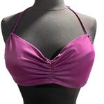 Victoria's Secret Victoria’s Secret Purple Shirred Bandeau Bikini Top Photo 0