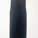 Elie Tahari NWT  black velvet chain detail gown dress sz 8 Photo 0