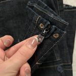 Marithe Francois Girbaud dark wash denim midi skirt Sz small Blue Photo 3