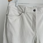 Lululemon Pants Womens 32 X 30 Wide Leg City Sleek Chino Khakis High Waist Ivory Photo 2