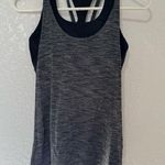 Lululemon Twist and Toil Tank Heathered Black/Black Photo 0