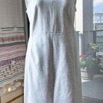 MM.LaFleur M.M. Lafleur The Katie Light Heather Grey Twill Dress Women’s Size +1 XL Photo 0