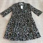 Tuckernuck Verdant Iris Royal Shirt Dress Size S Pockets NWT New Photo 2