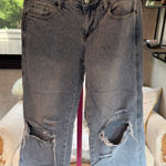 Pacific Sunwear Distressed Casey low rise Jeans 26 Gray Photo 0