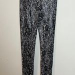 Spanx - Faux Leather Snake Shine Leggings Slimming Pull On Pants Photo 1