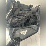 Adidas  Unisex Black Duffel Gym Bag, Travel Tote, Adjustable Shoulder Strap Photo 8