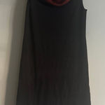 Lands' End Land’s End Women’s Sweater Dress 100% Merino Wool Cowl Neck Size M Dark Brown Photo 0