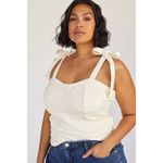 Anthropologie ✨ Maeve Structured Tie Sz Large Tank✨ Photo 6