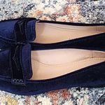 Madden Girl  Blue Velvet Loafers Size 6½ Photo 6
