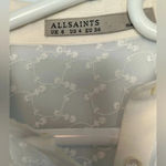 ALLSAINTS New All Saints Ivory Glesni shirt dress coverup sz 4 Photo 4