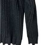 James Perse Los Angeles Women's Black Chunky Wool Blend Sweater Armband Size 3 Photo 3