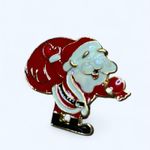 Santa & Snowman Pin Set NEW Photo 4