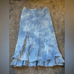 Euro Blue Midi Skirt Photo 1