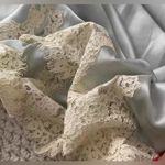 Doen Elowen Skirt Dusty Blue Silk Lace L Size L Photo 7