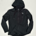 Puma Black Zip Up Hoodie Size S Women Photo 0