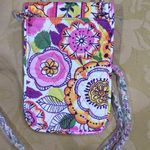 Vera Bradley Clementine Floral Print Cell Phone Mini Crossbody Bag NWOT Photo 6