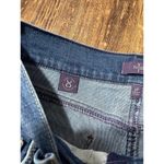 NYDJ  Aerial Crop Capri Embroidered Hem size 6P Photo 2