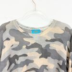 Islefield Cashmere Camo Print Sweater Gray Beige Photo 1