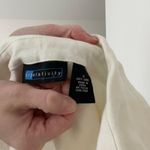 Relativity Deadstock Vintage 100% Linen Pleated Jacket Blouse Photo 5