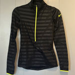 Nike  Black Tonal Stripe 1/4 Zip XS Photo 0