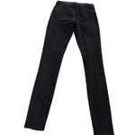Hudson Jeans Womens 25 Black Krista Super Skinny Coated Stretch Denim Pants Photo 1