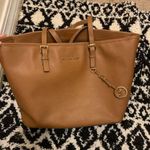 Michael Kors Tan MK Tote Photo 0