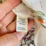 Aratta Silent Journey Embroidered Floral Shirt Kimono Size XL Green Size L Photo 8