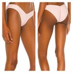 LPA  - Myra Ruched Bikini Bottoms in Pink Photo 4