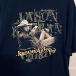 Anvil Jason Aldean 2010 tour country black tshirt 2XL Photo 2