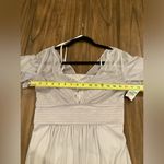 Jessica Howard short sleeve v neck embroidered chiffon empire long maxi dress 8 Photo 6