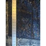 Tapestry Shirt Jacket CJ Banks Size 1X Button Up Blue Jewel Tones Abstract EUC Photo 5