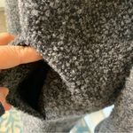 Halston Heritage Halston Vintage gray boucle double breasted‎ long coat jacket size 16 Photo 2