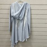 Wildfox  Blue Assymetrical Wings Hoodie size S Photo 5