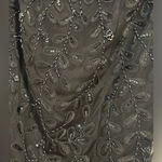 Sue Wong  Nocturne beaded sequin little black dress cocktail mesh NO TAGS vintage Photo 7