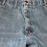 Wrangler Relaxed Straight Blue Jeans Mens 44x30 Denim Distress Rugged Workwear Photo 14