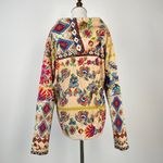 Johnny Was NWOT  Floral Hoodie Sweatshirt Boho Long Sleeves Multicolor Sz S Photo 6