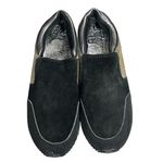 Karl Lagerfeld  Shoes Womens 8.5 Black Shimmer Giselle Slip On Comfort Sneakers Photo 2